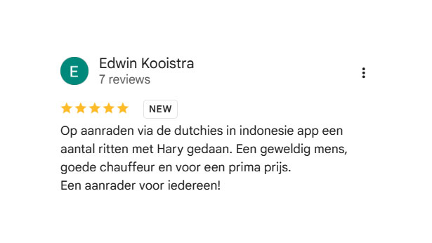 Bali Private Driver Review Screenshot 7